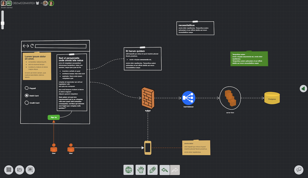 Blog - How to use sketch.diagrams.net as an online whiteboard